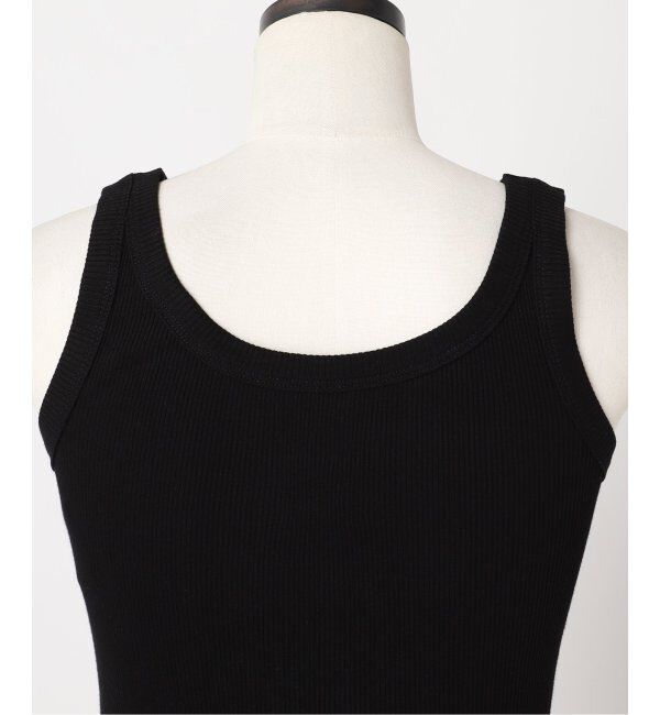 Spick and Span「《追加》甘撚テレコアメスリタンク」|タンクトップ|