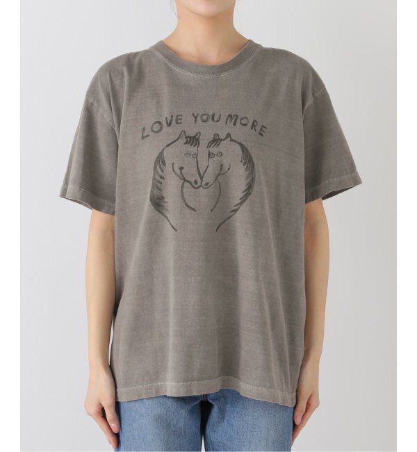 Spick and Span「《追加》AUTHEN / オーセン * Shiomi Wada Love T-SHIRT」|Tシャツ・カットソー|