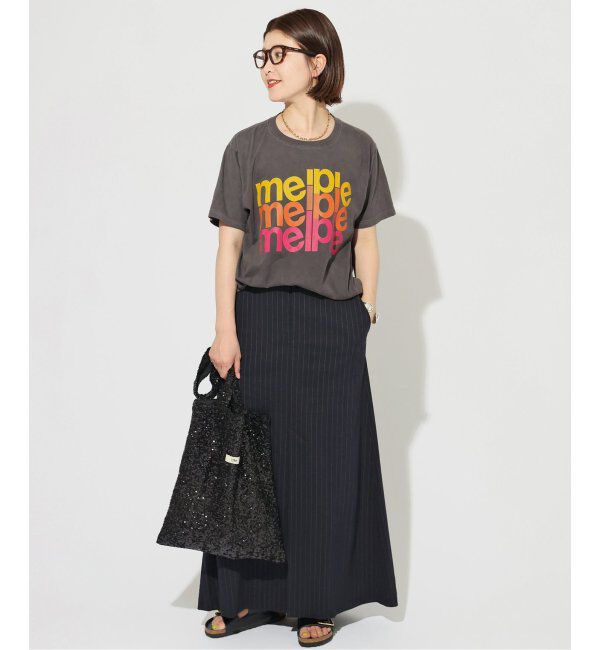 Spick and Span「《WEB限定追加》melple / メイプル BASIC TEE」|Tシャツ・カットソー|