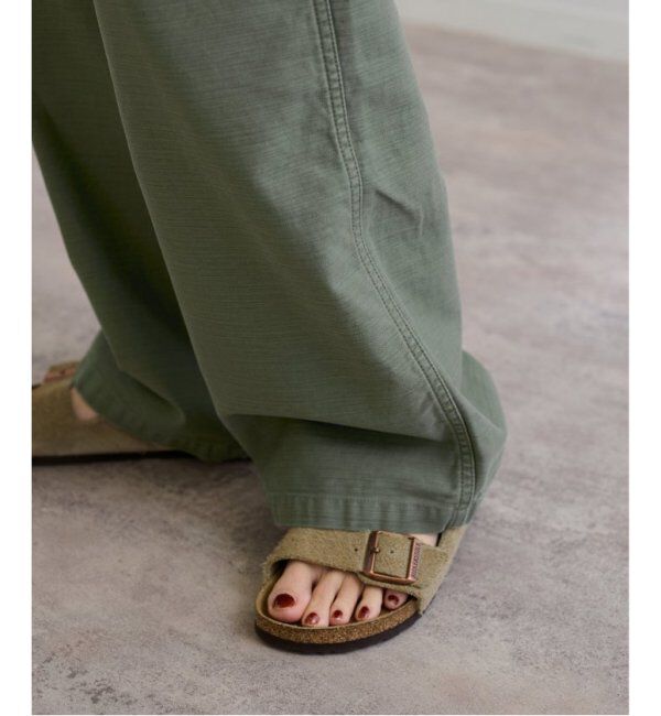 FRAMeWORK「≪追加≫バックサテンベイカーパンツ2」|カーゴ|