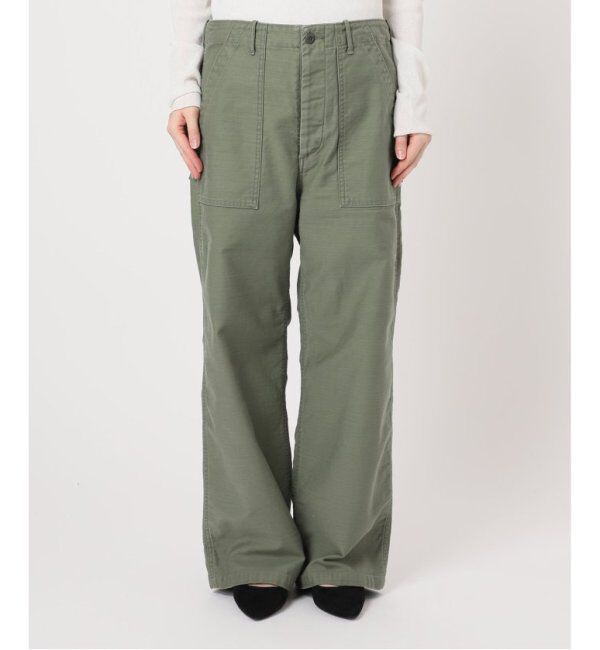 FRAMeWORK「≪追加≫バックサテンベイカーパンツ2」|カーゴ|