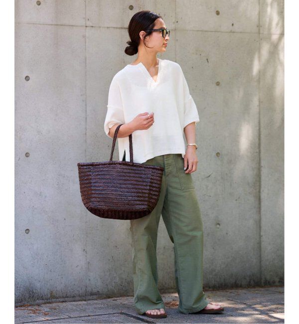 FRAMeWORK「≪追加≫バックサテンベイカーパンツ2」|カーゴ|