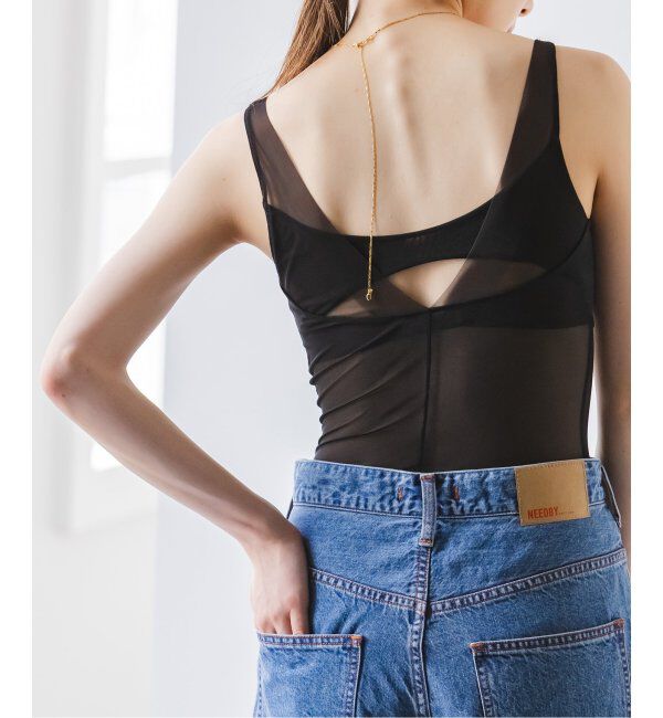 NOBLE「NICENICE MOMENT/ナイスナイスモーメント MESH BRIFEER」|インナー|ブラック