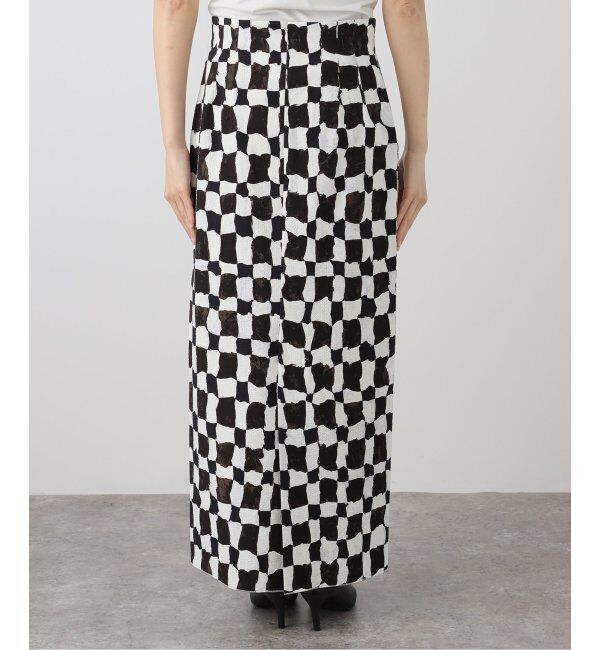 HARDY NOIR「《追加》チェッカープリントタイトスカート」|スカート|