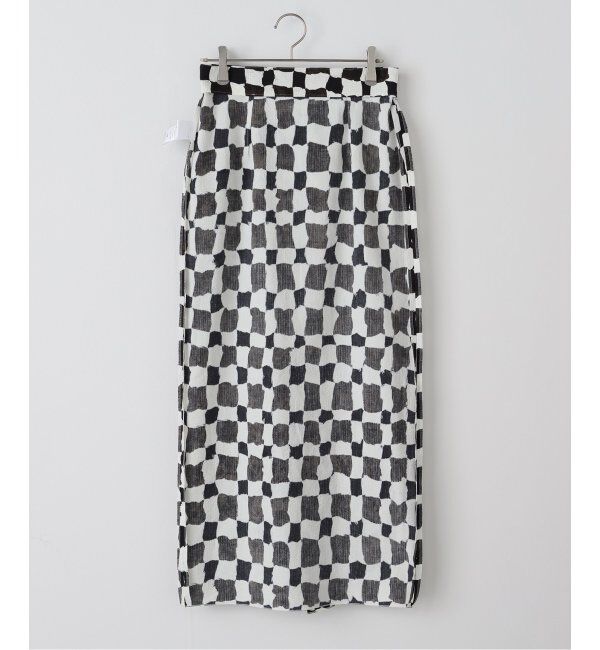 HARDY NOIR「《追加》チェッカープリントタイトスカート」|スカート|
