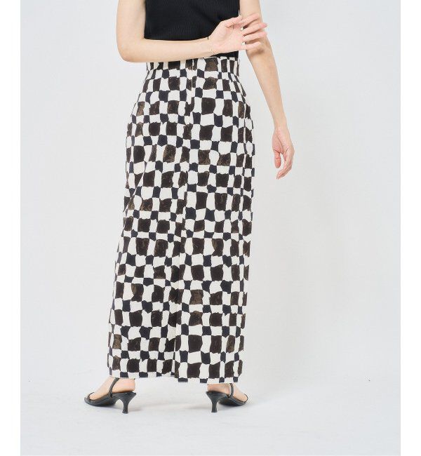 HARDY NOIR「《追加》チェッカープリントタイトスカート」|スカート|