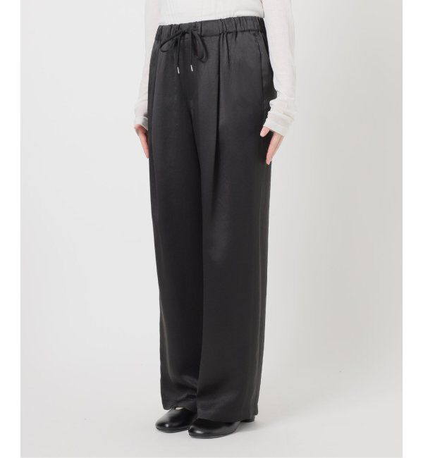 Spick and Span「《WEB限定 / 追加》ワッシャーサテンイージーパンツ」|その他|