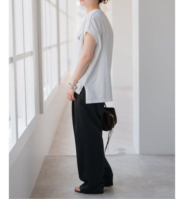 Spick and Span「《WEB限定 / 追加》ワッシャーサテンイージーパンツ」|その他|