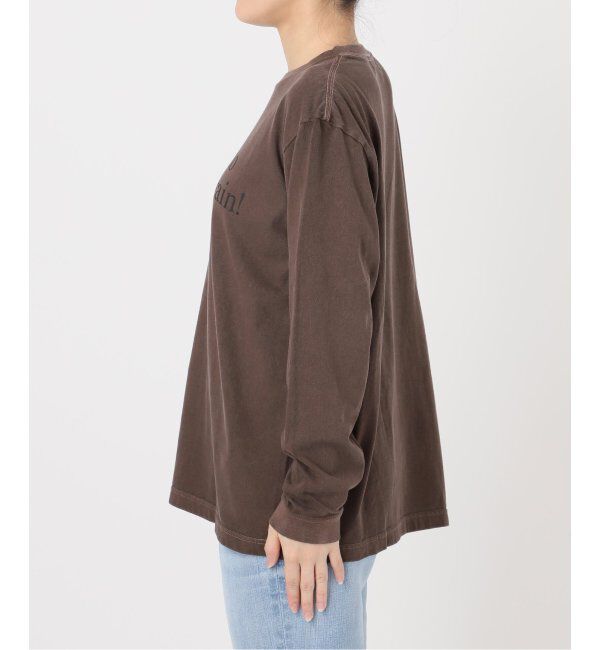 Spick and Span「GOOD ROCK SPEED / グッドロックスピード 別注lettered L/S Tシャツ」|Tシャツ・カットソー|