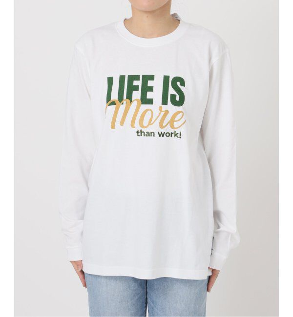 Spick and Span「GOOD ROCK SPEED / グッドロックスピード 別注lettered L/S Tシャツ」|Tシャツ・カットソー|