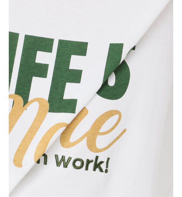 Spick and Span「GOOD ROCK SPEED / グッドロックスピード 別注lettered L/S Tシャツ」|Tシャツ・カットソー|