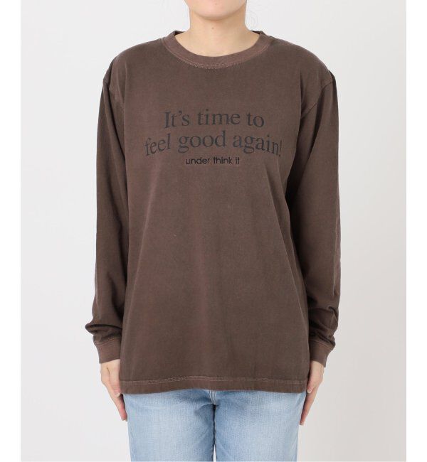 Spick and Span「GOOD ROCK SPEED / グッドロックスピード 別注lettered L/S Tシャツ」|Tシャツ・カットソー|