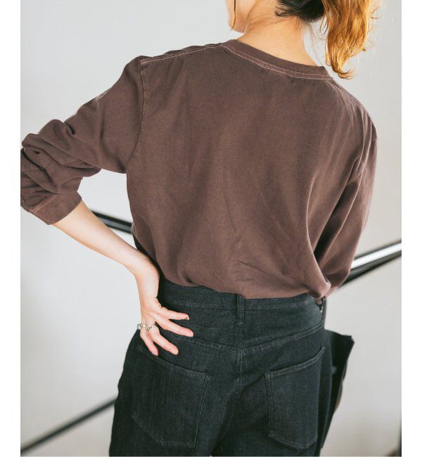 Spick and Span「GOOD ROCK SPEED / グッドロックスピード 別注lettered L/S Tシャツ」|Tシャツ・カットソー|