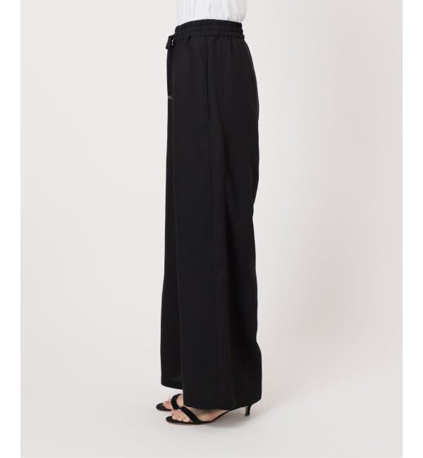 Spick and Span「《WEB限定 / 追加》ジョーゼットイージーパンツ」|スラックス|