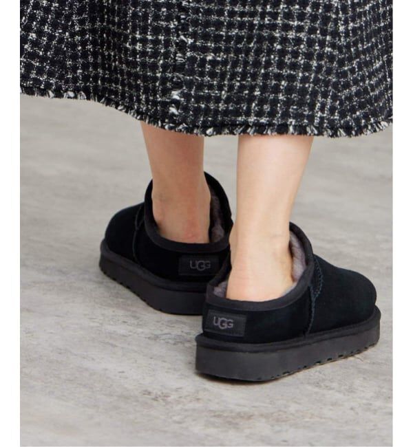 【おもち】UGG CLASSIC SLIPPER　ブラック　23cm フレームワーク FRAMeWORK ≪追加≫UGG/アグ CLASSIC SLIPPER 3