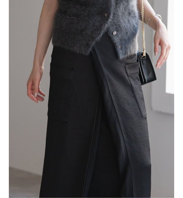 NOBLE「COG THE BIGSMOKE/コグザビッグスモーク MINA DOUBLE WRAP SKIRT」|スカート|