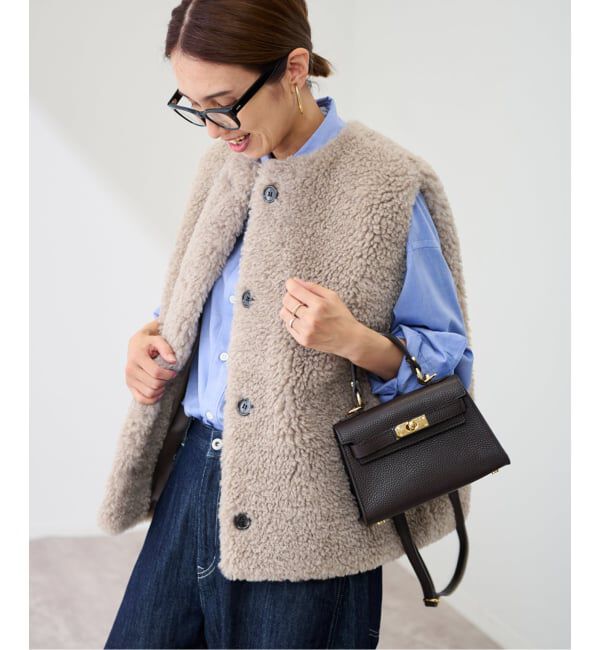 ≪追加≫フェイクファーベスト（FRAMeWORK）｜ルミネのファッション