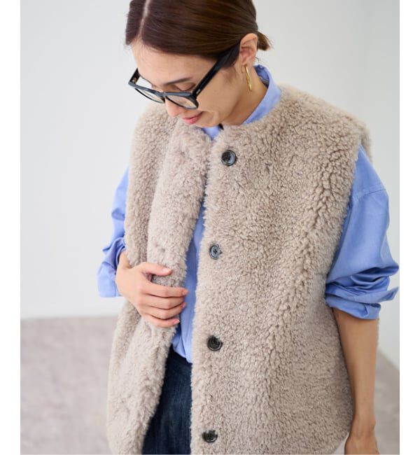 ≪追加≫フェイクファーベスト（FRAMeWORK）｜ルミネのファッション