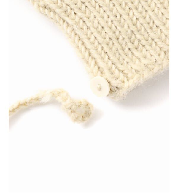 U by SPICK&SPAN「NEPAL HAND KNIT/ネパールハンドニット 別注ミトン」|手袋|