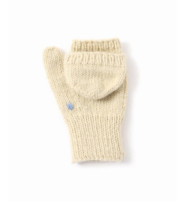 U by SPICK&SPAN「NEPAL HAND KNIT/ネパールハンドニット 別注ミトン」|手袋|