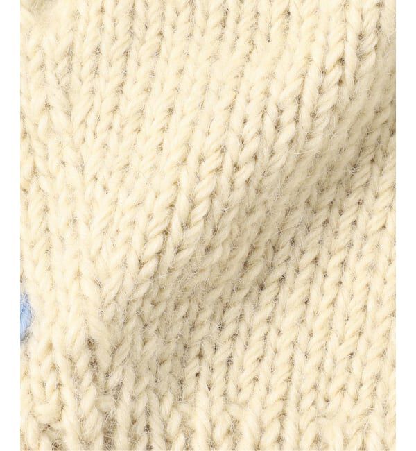 U by SPICK&SPAN「NEPAL HAND KNIT/ネパールハンドニット 別注ミトン」|手袋|