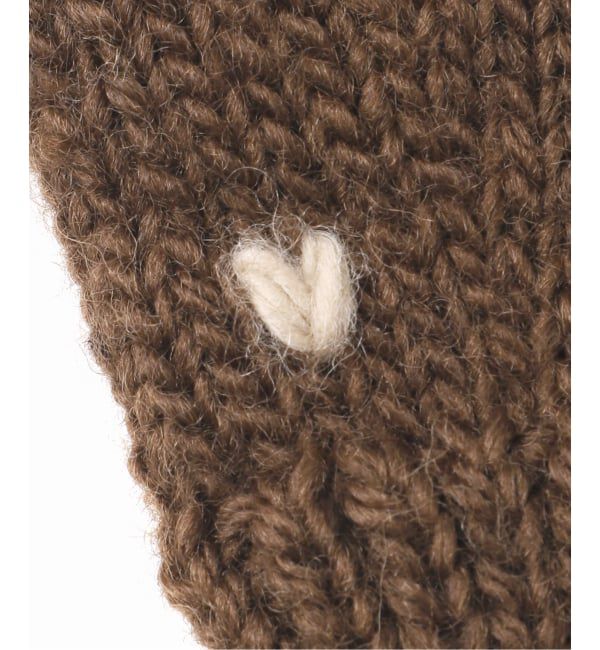 U by SPICK&SPAN「NEPAL HAND KNIT/ネパールハンドニット 別注ミトン」|手袋|