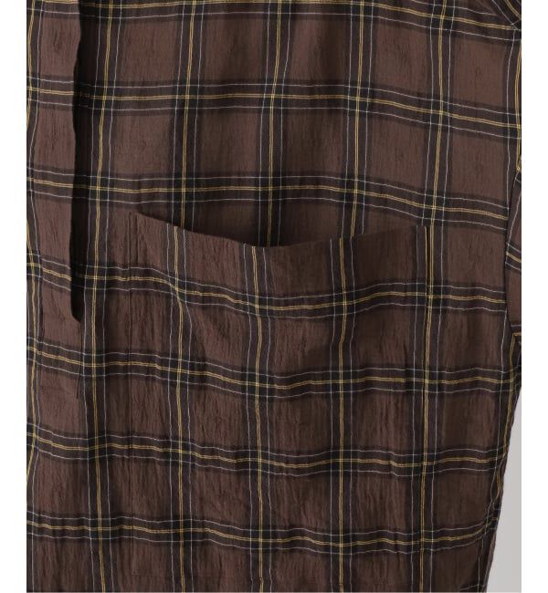 FRAMeWORK「シアーチェックドロストシャツ」|シャツ・ブラウス|