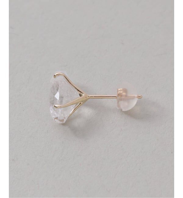 Lilas by Spick&Span「クラッシュクォーツピアス K10（両耳）」|ピアス|
