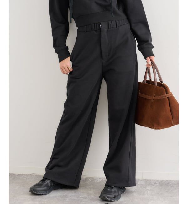 U by SPICK&SPAN「フロントジップスウェットパンツ」|その他|