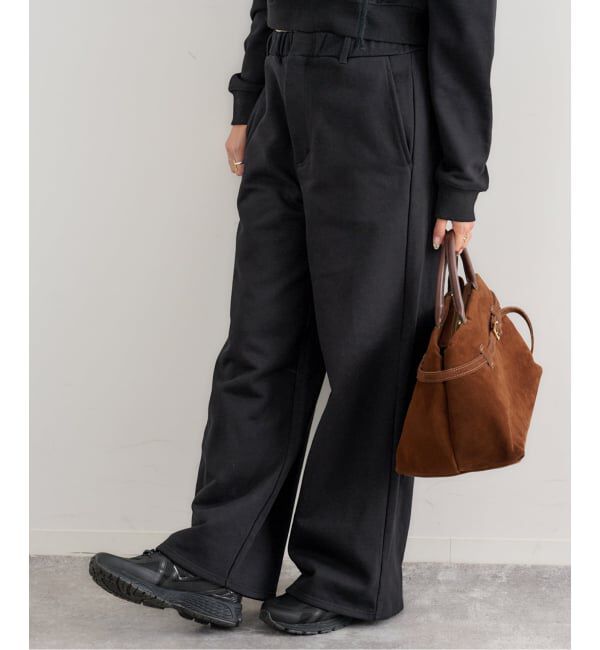 U by SPICK&SPAN「フロントジップスウェットパンツ」|その他|