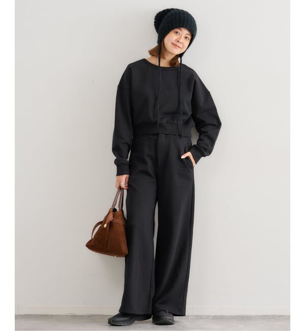 U by SPICK&SPAN「フロントジップスウェットパンツ」|その他|