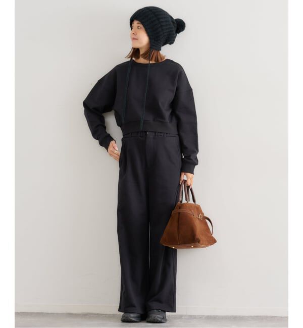 U by SPICK&SPAN「フロントジップスウェットパンツ」|その他|