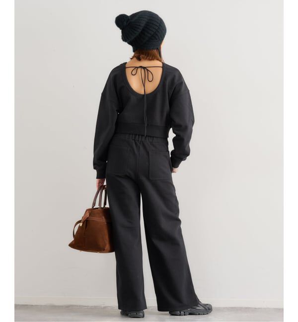 U by SPICK&SPAN「フロントジップスウェットパンツ」|その他|