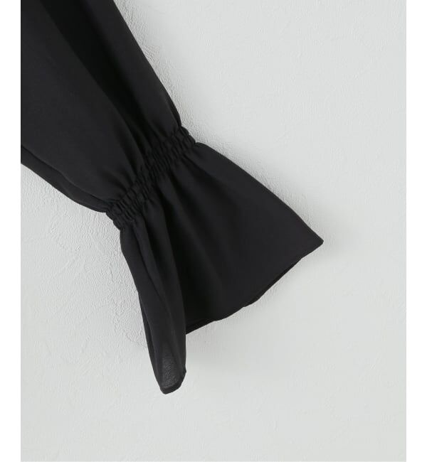 Spick and Span「ポリアセテートラッフルカラーブラウス」|シャツ・ブラウス|