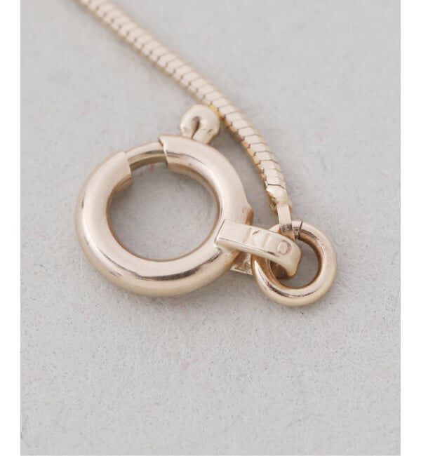 Lilas by Spick&Span「10thコンパクトチェーンダイヤネックレス K10」|ネックレス|