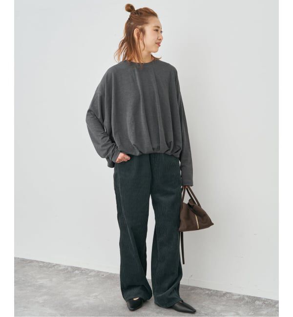 Spick and Span「バルーンヘムプルオーバー」|Tシャツ・カットソー|