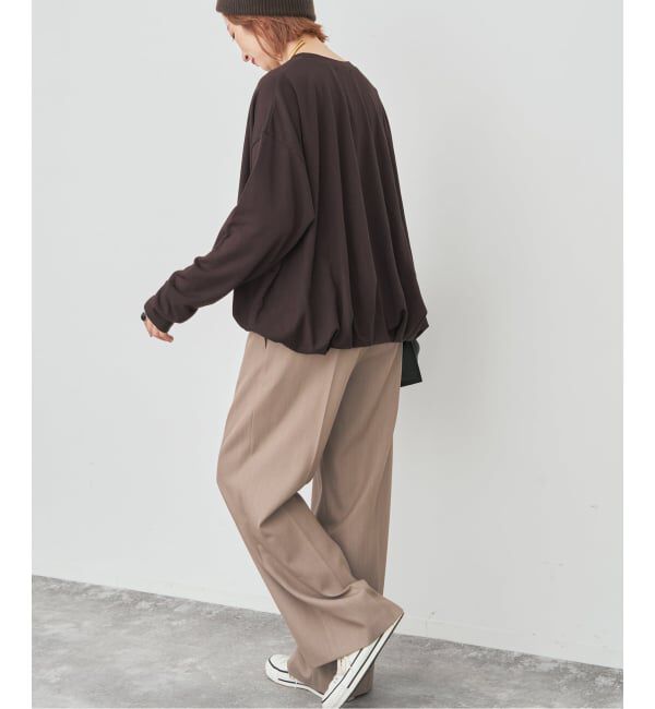 Spick and Span「バルーンヘムプルオーバー」|Tシャツ・カットソー|