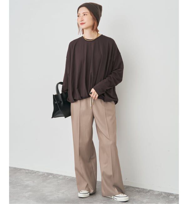 Spick and Span「バルーンヘムプルオーバー」|Tシャツ・カットソー|