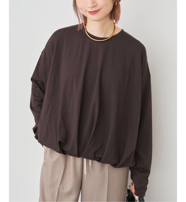 Spick and Span「バルーンヘムプルオーバー」|Tシャツ・カットソー|