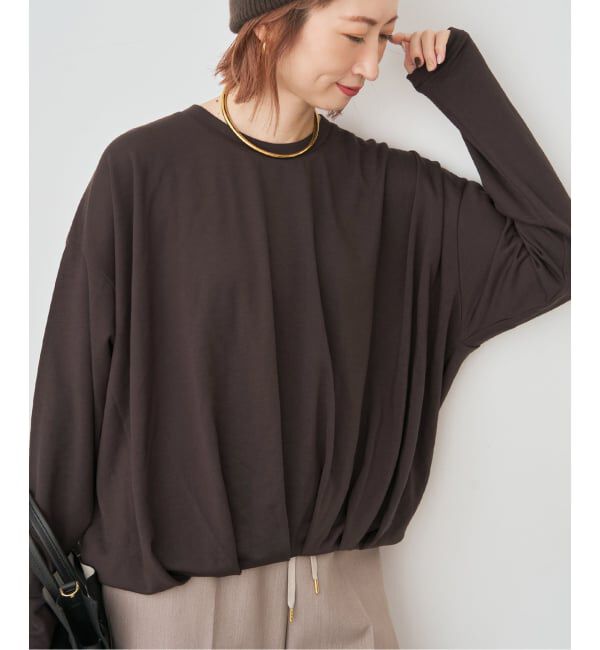 Spick and Span「バルーンヘムプルオーバー」|Tシャツ・カットソー|