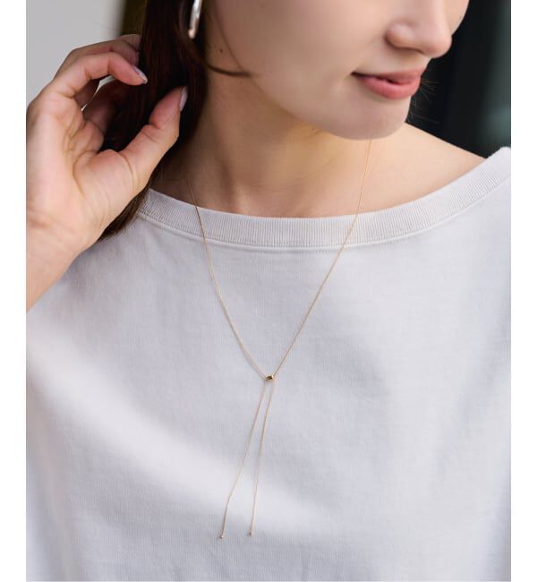 FRAMeWORK「GIGI/ジジ gold line slide ネックレス」|ネックレス|
