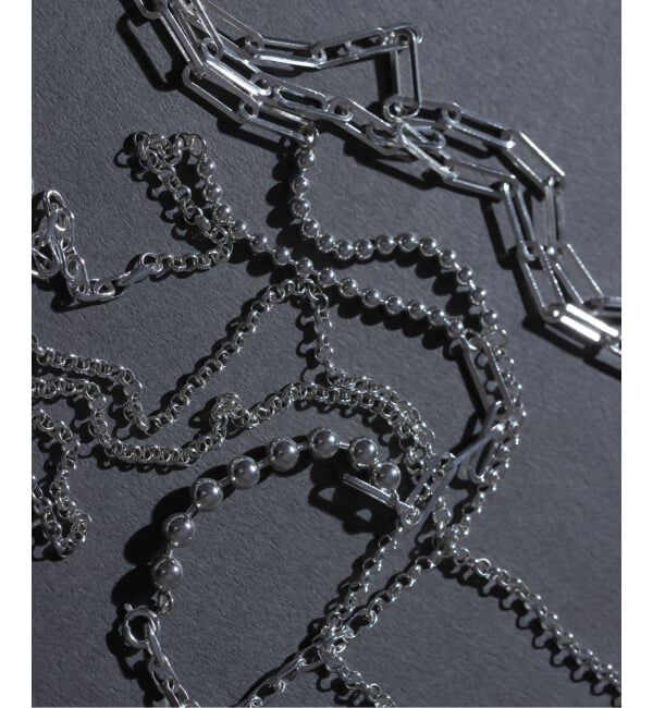 Spick and Span「【SAMH by LILAS】アラメチェーン45cmネックレス SV」|ネックレス|