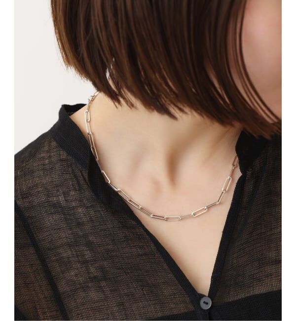 Spick and Span「【SAMH by LILAS】アラメチェーン45cmネックレス SV」|ネックレス|