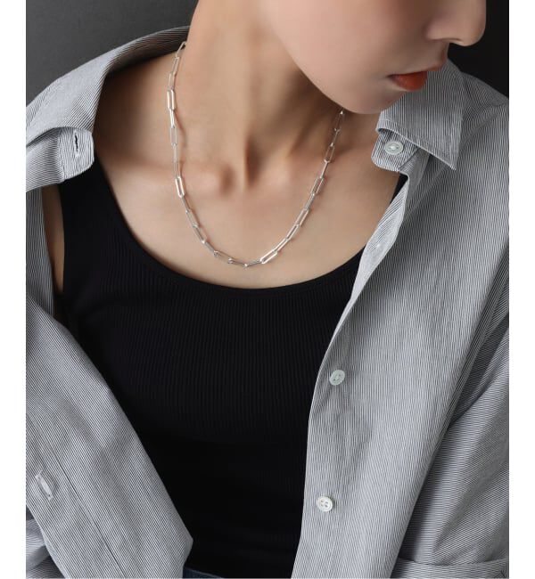 Spick and Span「【SAMH by LILAS】アラメチェーン45cmネックレス SV」|ネックレス|