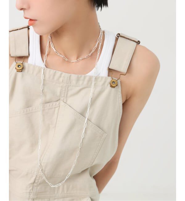 Spick and Span「【SAMH by LILAS】アラメチェーン45cmネックレス SV」|ネックレス|