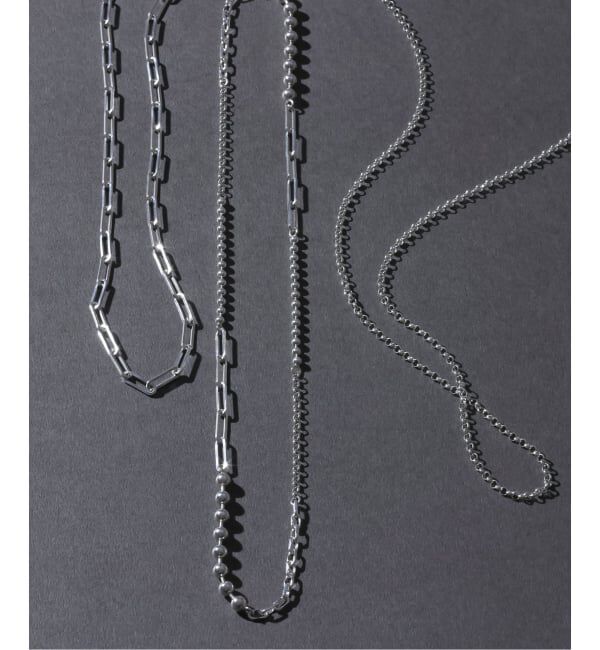 Spick and Span「【SAMH by LILAS】アラメチェーン45cmネックレス SV」|ネックレス|