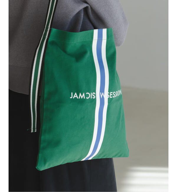 NOBLE「《追加》N.Jam/エヌジャム トートトート Small(グリーン・オレンジ)」|トートバッグ|