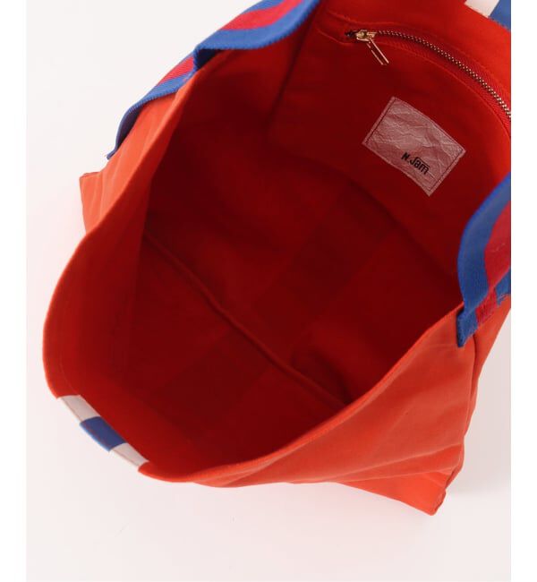 NOBLE「《追加》N.Jam/エヌジャム トートトート Small(グリーン・オレンジ)」|トートバッグ|