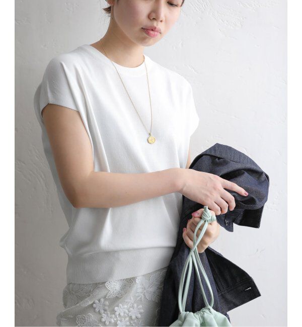  「ウォッシャブルフレンチプルオーバー」|ニット・セーター|