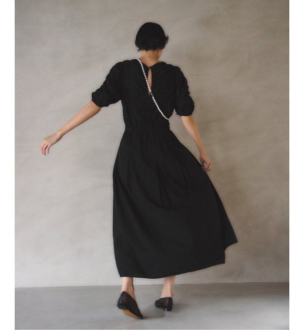  「【洗える】ne Quittez pas/ヌキテパ  COTTON DOBBY DRESS」|ワンピース|